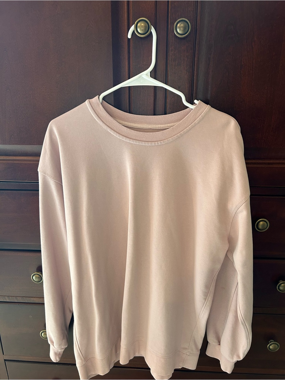 lululemon athletica Light Blush Crewneck Sweatshirt